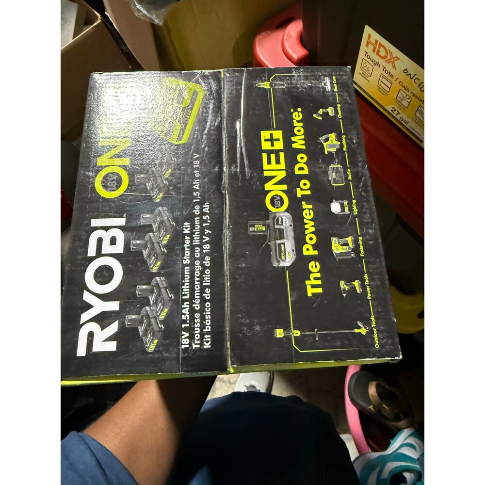 Ryobi ONE+ 18V Battery Kit 6 Pack + Dual Charger Lithium Starter Set - Picture 4 of 8